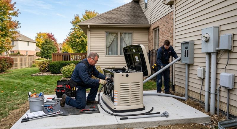 Backup Generator Installation in Alpharetta, GA