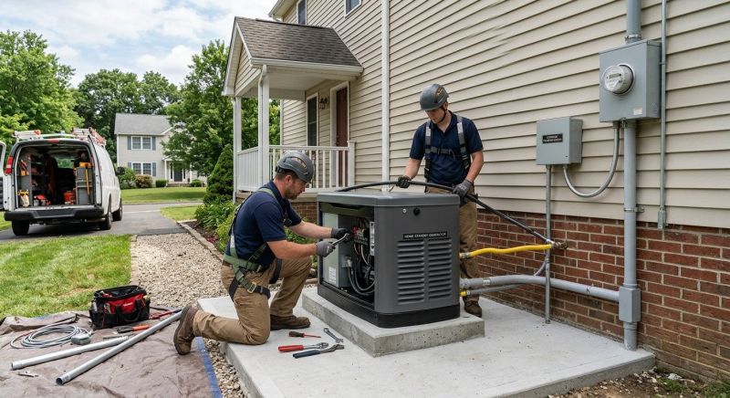 Home Generator Installation in Alpharetta, GA
