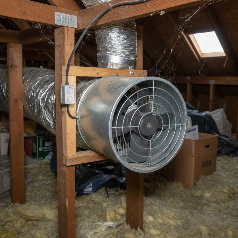 Roof Fan Installation in Heber City, UT